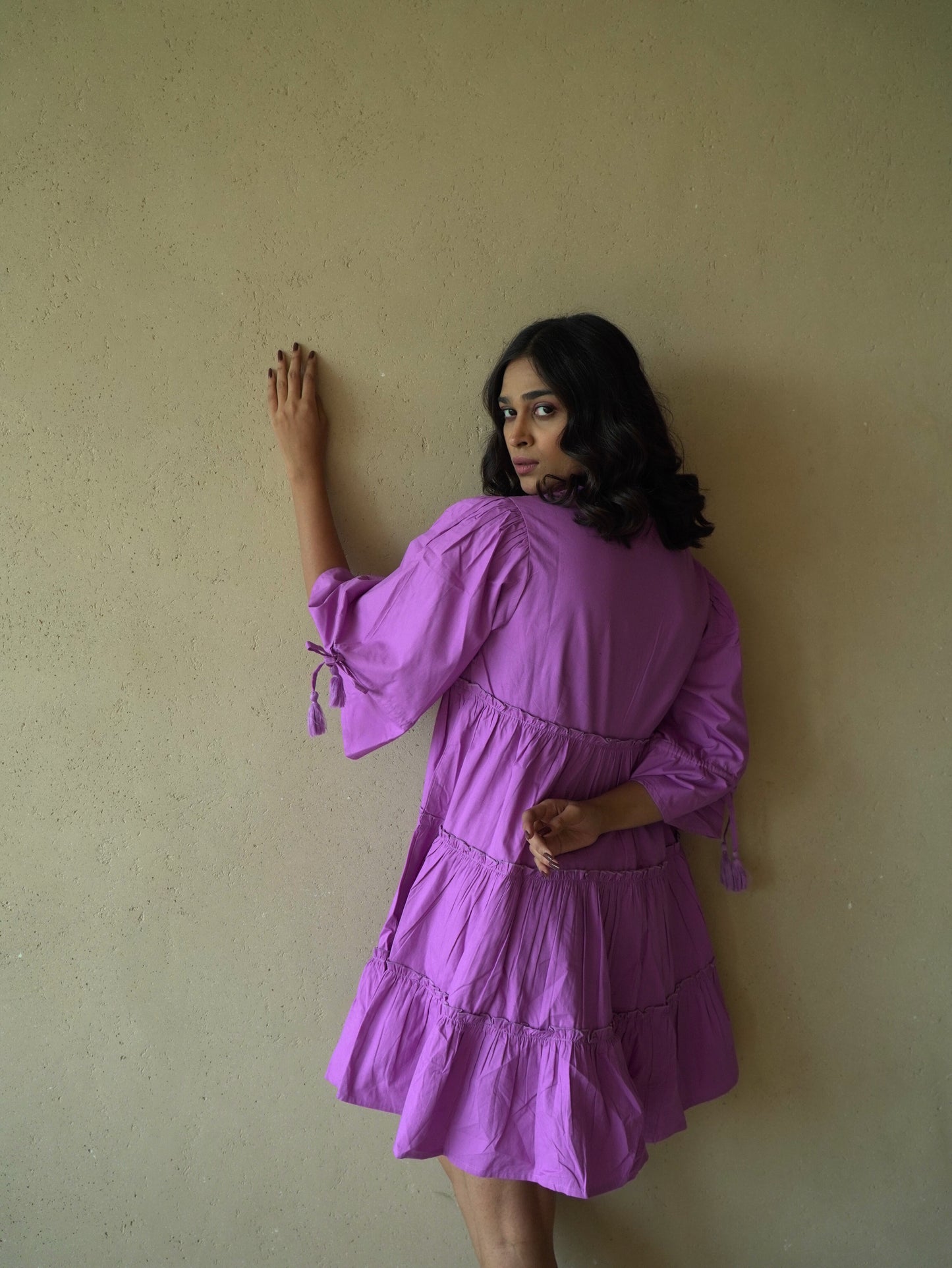 Twilight Lawander in Cotton Poplin
