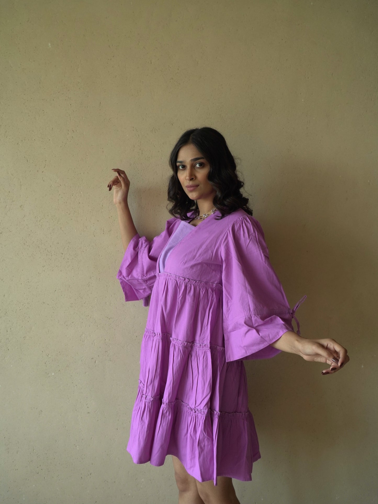 Twilight Lawander in Cotton Poplin