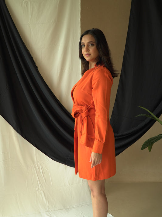 HEM SHIRT DRESS-Fierce Meets Effortless